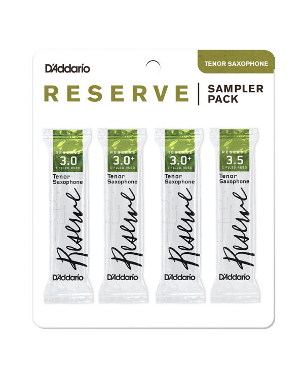 D'ADDARIO Reserve - Tenor Sax Reed Sampler Pack #3.0/3.0+/3.5