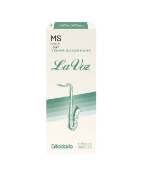 D'ADDARIO La Voz - Tenor Sax Medium Soft - 5 Pack