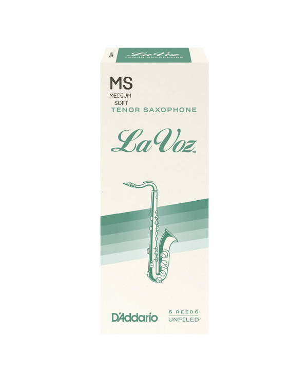 D'ADDARIO La Voz - Tenor Sax Medium Soft - 5 Pack