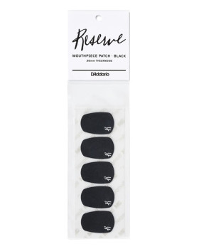 D'ADDARIO Reserve Mouthpiece Patches (Black)
