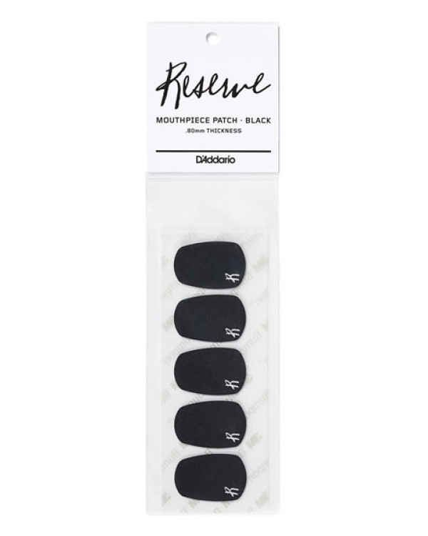D'ADDARIO Reserve Mouthpiece Patches (Black)