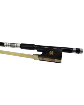 STENTOR 1243XA Carbon Composite Violin Bow Ebony Frog 4/4-foto4