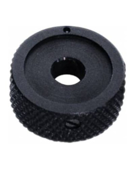 FENDER AMERICAN VINTAGE 62' JAZZ BASS LOWER CONTROL KNOB BLACK Ручка потенціометра