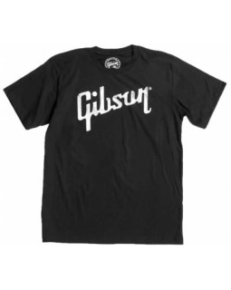 GIBSON DISTRESSED GIBSON LOGO T (BLACK) XL Футболка