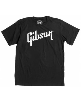 GIBSON DISTRESSED GIBSON LOGO T (BLACK) XL Футболка