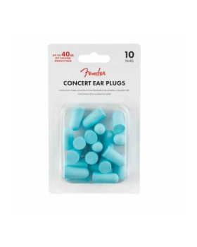 FENDER CONCERT EAR PLUGS (10 PAIR) DAPHNE BLUE Беруші-foto2