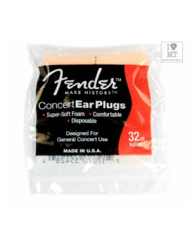 FENDER CONCERT SERIES FOAM EAR PLUGS Беруші-foto2