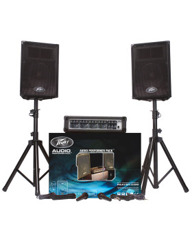 PEAVEY Audio Performer Pack Complete Portable PA System