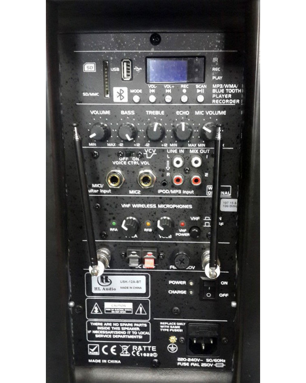 HL AUDIO USK12A BT/USB