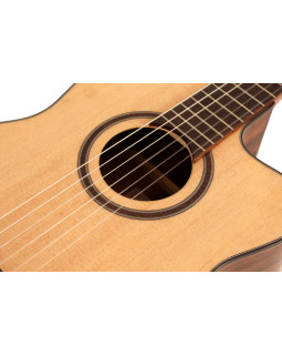 Класична гітара CORT AC160 CF (Natural) w/Bag-foto4