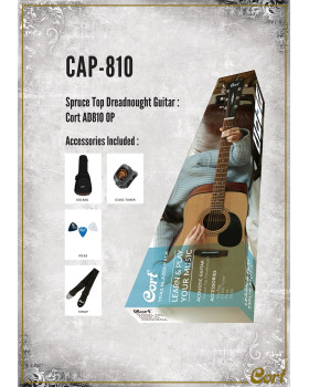 Акустична гітара CORT TRAILBLAZER PACK CAP-810 (Open Pore)-foto4