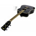 IBANEZ PF15 BK Гітара акустична