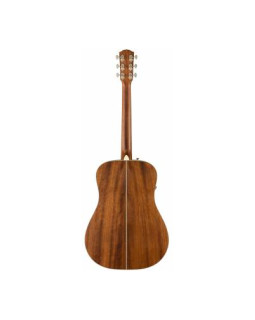 FENDER PM-1E DREADNOUGHT MAHOGANY BLACK TOP LTD Гітара електроакустична-foto2