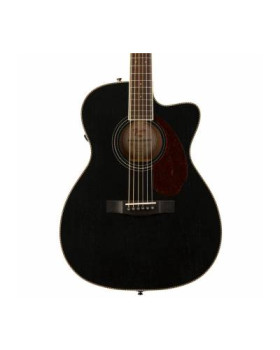 FENDER PM-3CE TRIPLE-O MAHOGANY BLACK TOP LTD Гітара електроакустична-foto3
