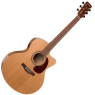 Simon & Patrick 033751 - CW GT Mini Jumbo Cedar EQ with Bag (Made in Canada) - Акустична гітара з вирізом та підключенням