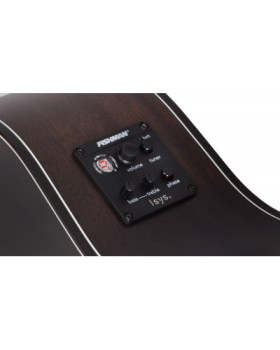 SCHECTER ORLEANS STUDIO AC SSTBLK - Акустична гітара з вирізом та підключенням-foto10