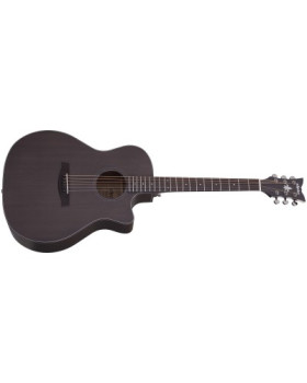 SCHECTER ORLEANS STUDIO AC SSTBLK - Акустична гітара з вирізом та підключенням-foto2