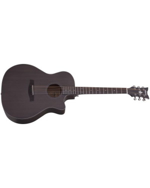 SCHECTER ORLEANS STUDIO AC SSTBLK - Акустична гітара з вирізом та підключенням
