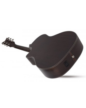 SCHECTER ORLEANS STUDIO AC SSTBLK - Акустична гітара з вирізом та підключенням-foto4