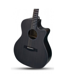 SCHECTER ORLEANS STUDIO AC SSTBLK - Акустична гітара з вирізом та підключенням-foto5