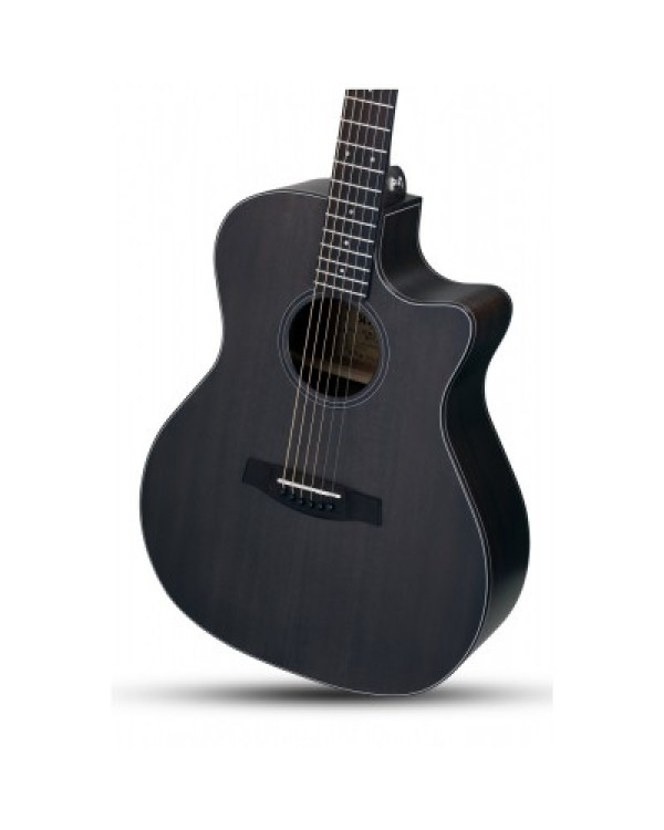 SCHECTER ORLEANS STUDIO AC SSTBLK - Акустична гітара з вирізом та підключенням