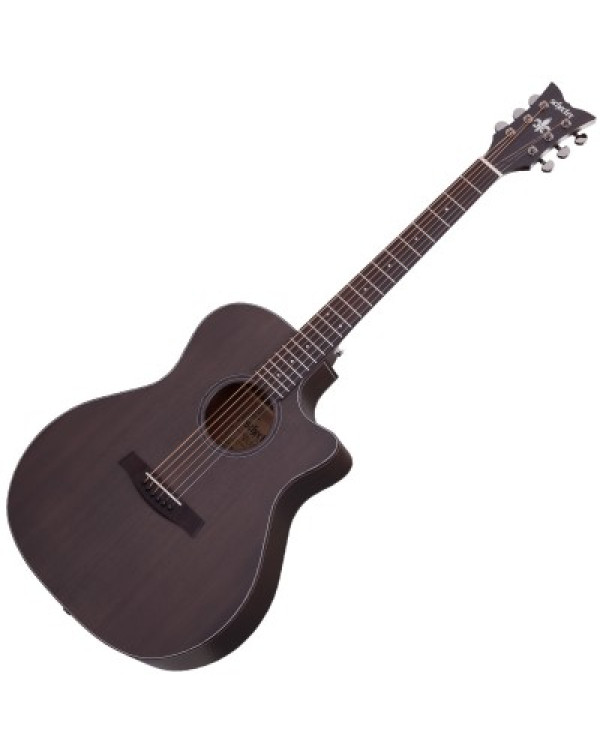 SCHECTER ORLEANS STUDIO AC SSTBLK - Акустична гітара з вирізом та підключенням