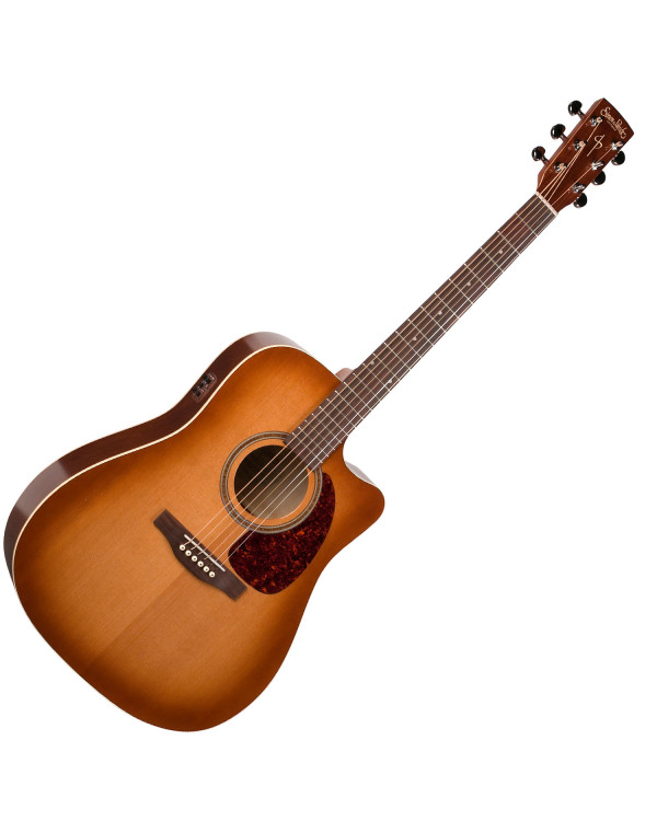 Simon&Patrick 033775 - CW GT Vintage Burst Cedar EQ with Bag (Made in Canada) - Акустична гітара з вирізом і підключенням