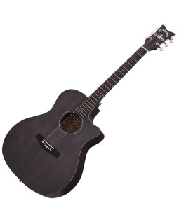 SCHECTER DELUXE ACOUSTIC SSTBLK - акустична гітара з вирізом