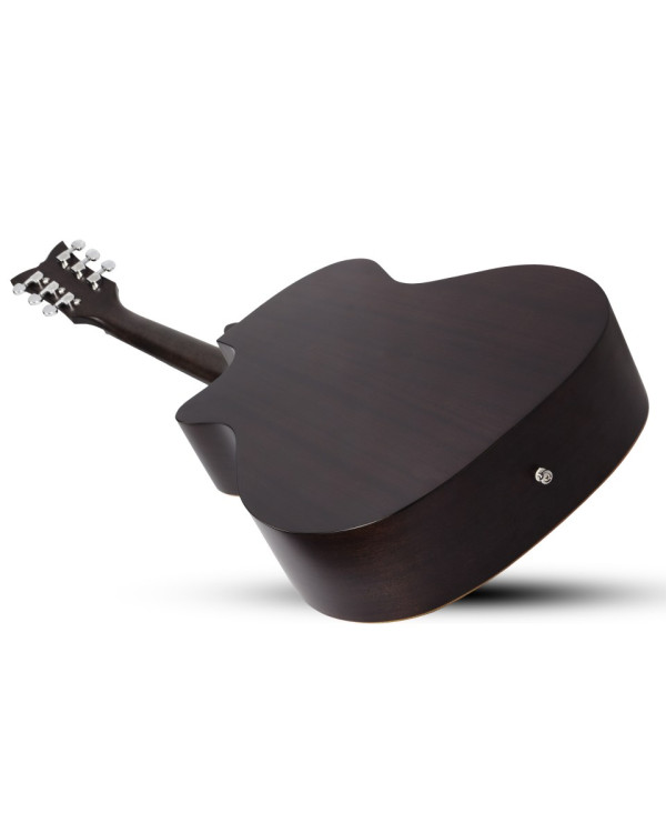SCHECTER DELUXE ACOUSTIC SSTBLK - акустична гітара з вирізом