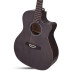 SCHECTER DELUXE ACOUSTIC SSTBLK - акустична гітара з вирізом