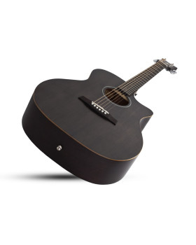 SCHECTER DELUXE ACOUSTIC SSTBLK - акустична гітара з вирізом-foto2
