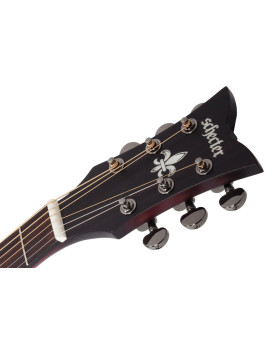 SCHECTER ORLEANS STAGE AC VRBS - Акустична гітара з вирізом та підключенням-foto12
