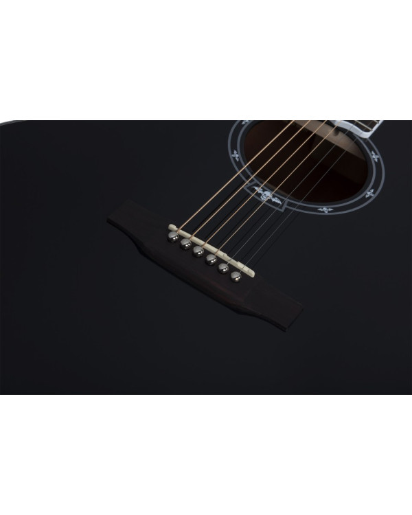 SCHECTER SYNYSTER GATES 'SYN J' ACOUSTIC BLK - Акустична гітара з підключенням