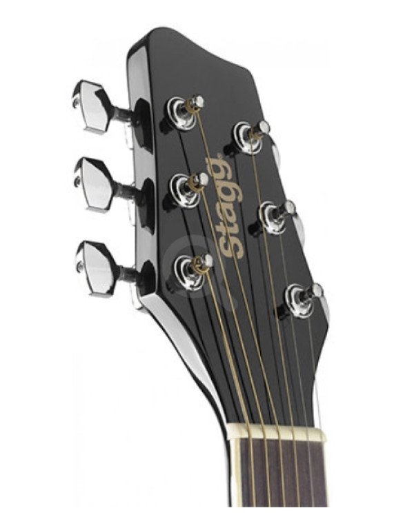 Електроакустична гітара STAGG G SA20DCE BLK