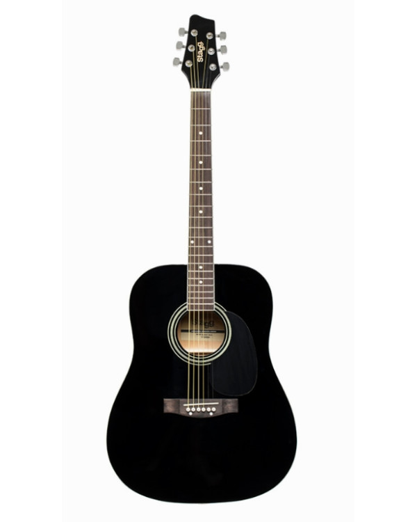 Акустична гітара STAGG G SA20D BLK