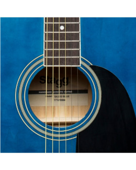 Акустична гітара STAGG G SA20D BLUE-foto5