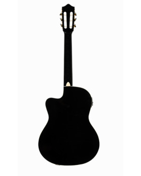 Електроакустична гітара STAGG N SCL60 TCE-BLK-foto2