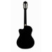 Електроакустична гітара STAGG N SCL60 TCE-BLK