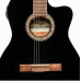 Електроакустична гітара STAGG N SCL60 TCE-BLK