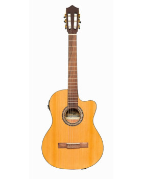 Електроакустична гітара STAGG N SCL60 TCE-NAT