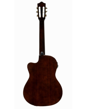 Електроакустична гітара STAGG N SCL60 TCE-NAT-foto2