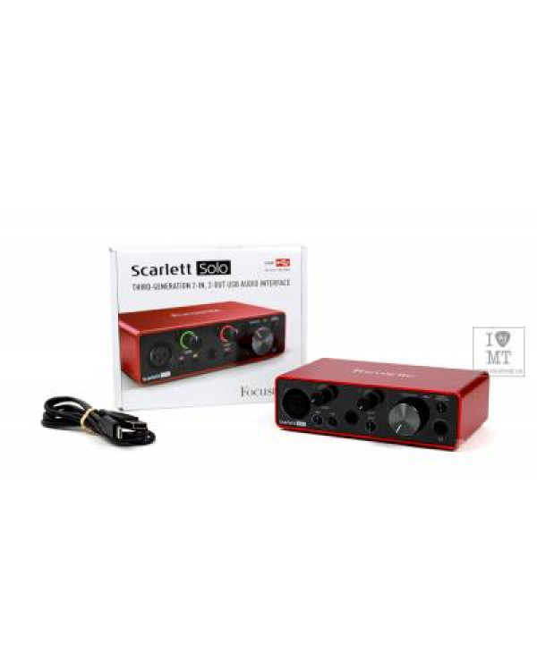 FOCUSRITE Scarlett Solo 3rd Gen Аудіоінтерфейс