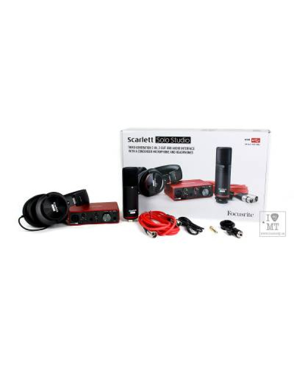 FOCUSRITE Scarlett Solo Studio 3rd Gen Комплект для звукозапису
