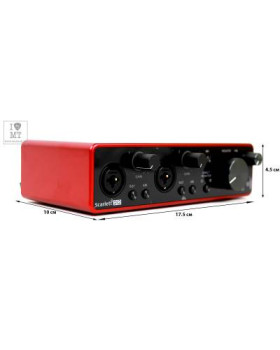 FOCUSRITE Scarlett 2i2 3rd Gen Аудіоінтерфейс-foto2