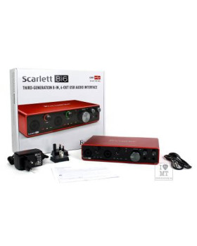 FOCUSRITE Scarlett 8i6 3rd Gen Аудіоінтерфейс-foto8