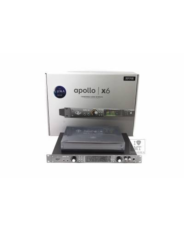 UNIVERSAL AUDIO Apollo x6 Heritage Edition (Rack/Mac/Win/TB3) Аудіоінтерфейс