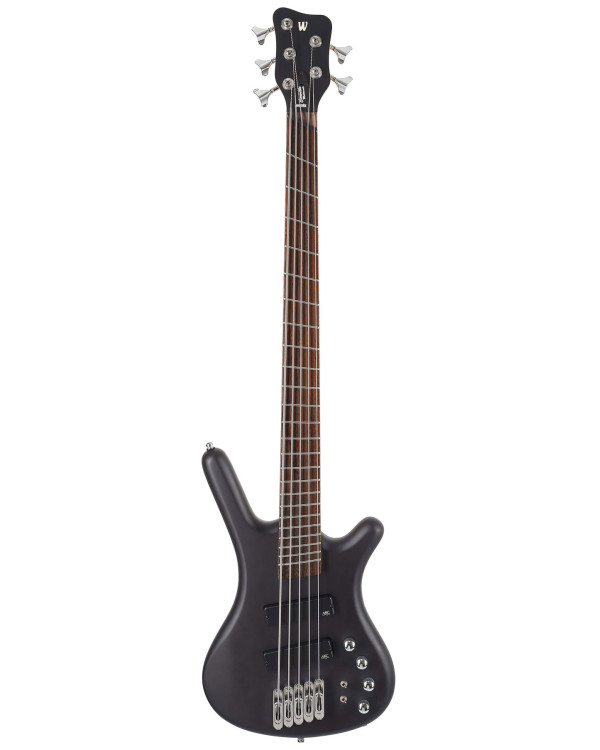 Бас-гітара WARWICK RockBass Corvette Multiscale, 5-String (Solid Black Satin)