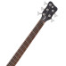 Бас-гітара WARWICK RockBass Corvette Multiscale, 5-String (Solid Black Satin)
