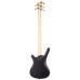 Бас-гітара WARWICK RockBass Corvette Multiscale, 5-String (Solid Black Satin)