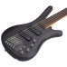 Бас-гітара WARWICK RockBass Corvette Multiscale, 5-String (Solid Black Satin)